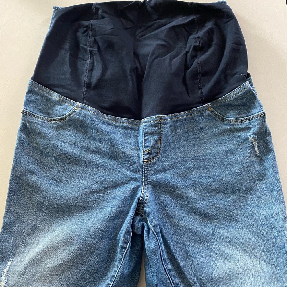 Blue Maternity Jeans
